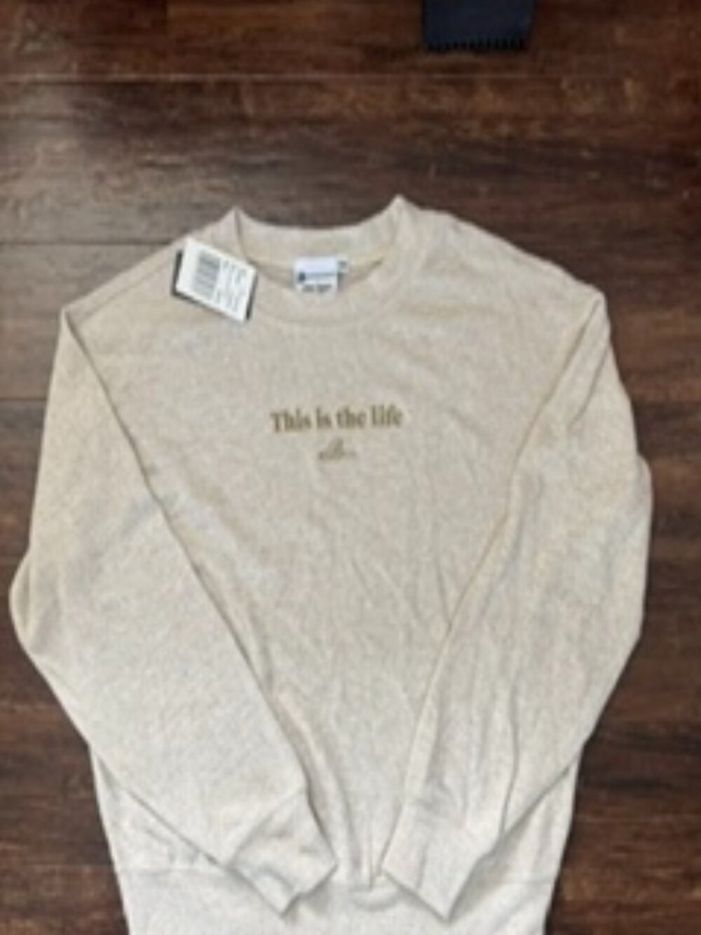 MGM resorts Bellagio cream sweater